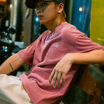 Shop South China Embroidered Cult Tee - Red, classic football shirts, vintage football shirts & retro soccer jerseys at Cult Kits