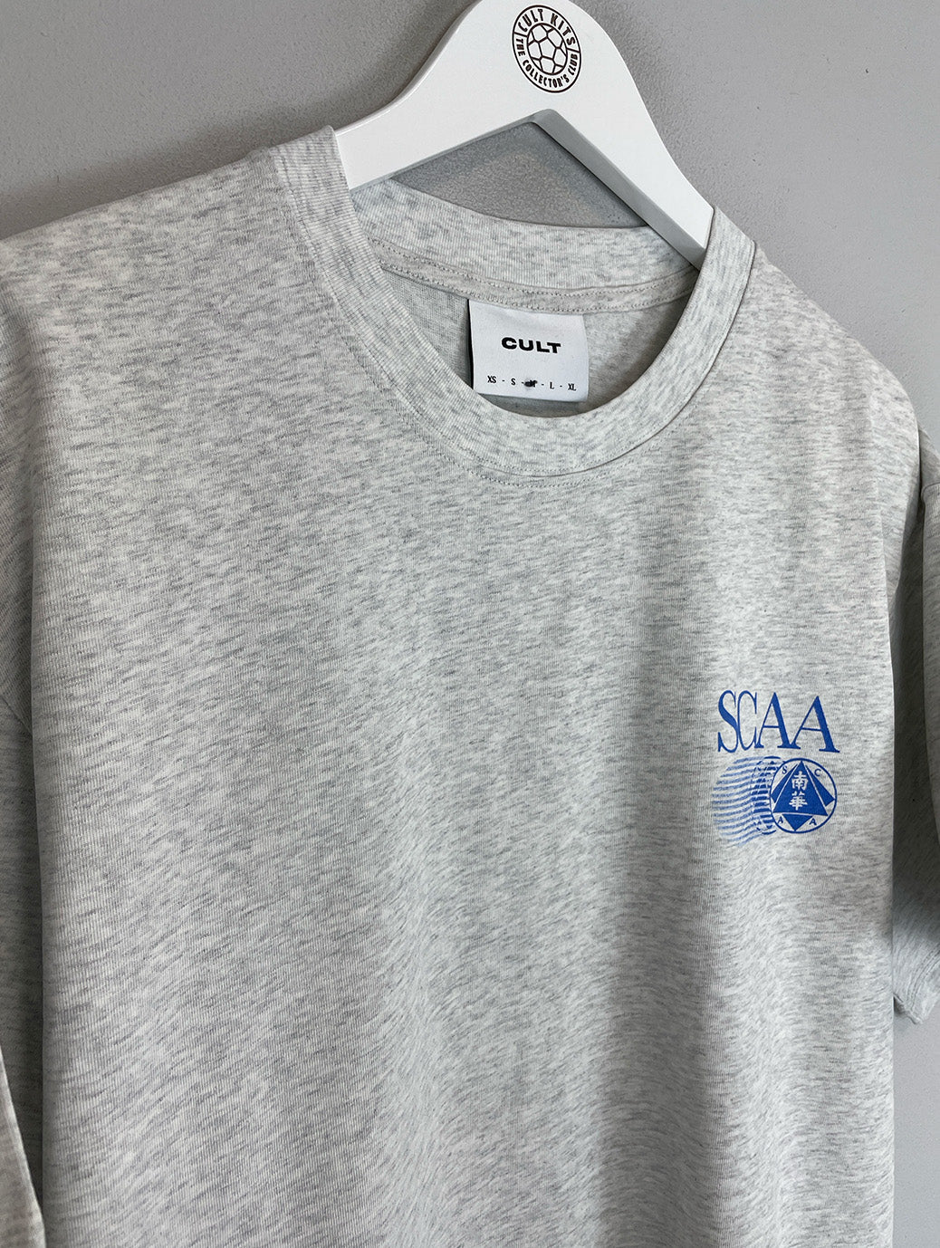 Shop South China Graphic Tee - Blue, classic football shirts, vintage football shirts & retro soccer jerseys at Cult Kits