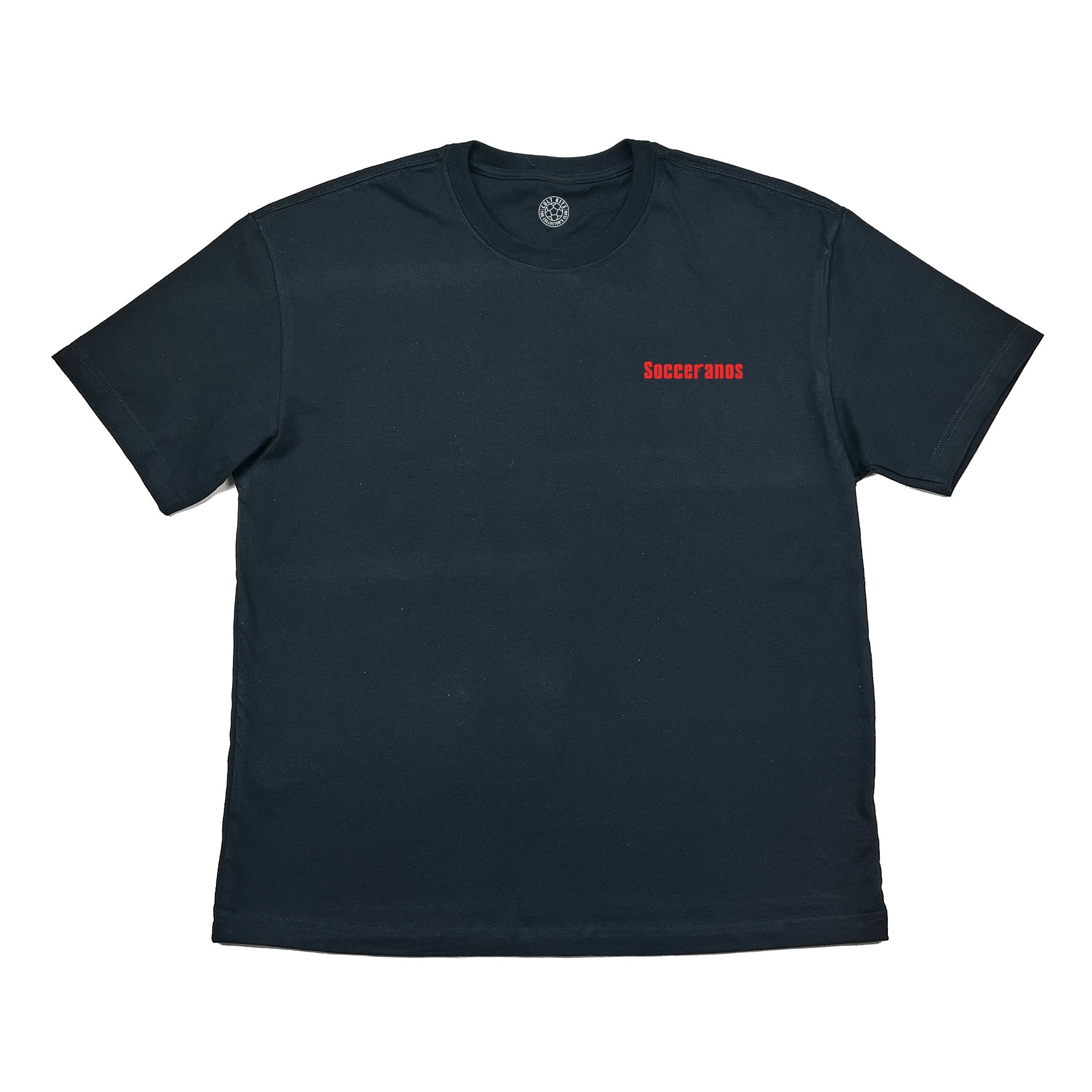 Buy Socceranos Embroidered Tee ~ Free worldwide shipping ~ Authentic Vintage Football Shirts from Cult Kits