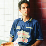 Buy Socceranos Gabagool Japanese Cult Mashup Shirt (XL) Umbro ~ Free worldwide shipping ~ Authentic Vintage Football Shirts from Cult Kits