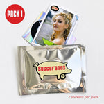 Buy Socceranos Stickers - Pack 1 ~ Free worldwide shipping ~ Authentic Vintage Football Shirts from Cult Kits