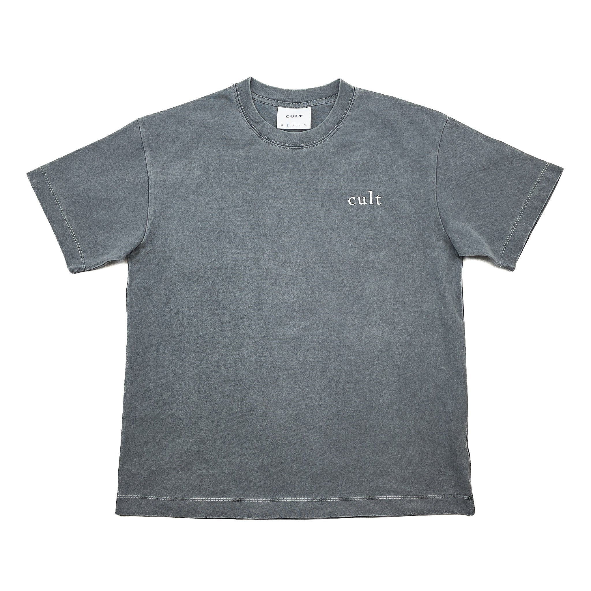 Buy South China Embroidered Cult Tee - Charcoal ~ Free worldwide shipping ~ Authentic Vintage Football Shirts from Cult Kits