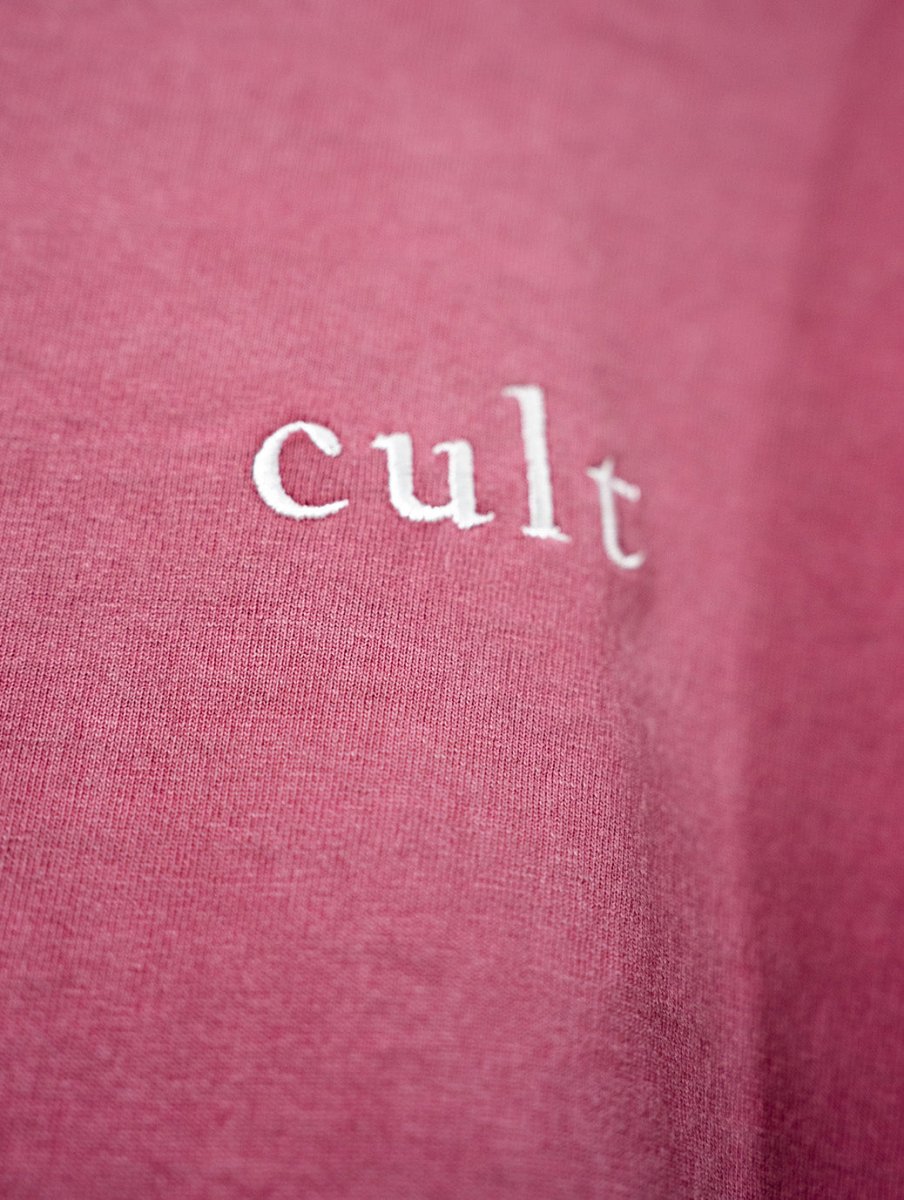 South China Embroidered Cult Tee - Red - Cult Kits - Small - Buy Vintage Football Shirts, Authentic Retro Football Shirts For Sale, Classic Football Shirts & Soccer Jersey