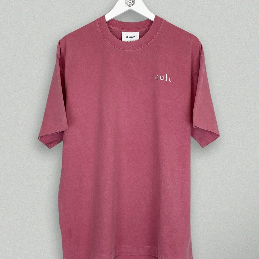 South China Embroidered Cult Tee - Red - Cult Kits - Small - Buy Vintage Football Shirts, Authentic Retro Football Shirts For Sale, Classic Football Shirts & Soccer Jersey