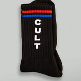 South China Legacy Socks - Black - Cult Kits - One Size - Buy Vintage Football Shirts, Authentic Retro Football Shirts For Sale, Classic Football Shirts & Soccer Jersey