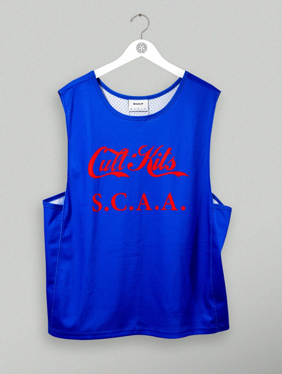 South China Legacy Vest - Blue - Cult Kits - One Size - Buy Vintage Football Shirts, Authentic Retro Football Shirts For Sale, Classic Football Shirts & Soccer Jersey
