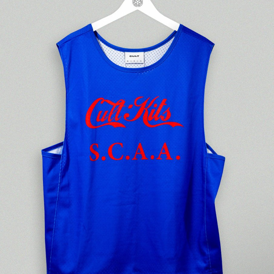 South China Legacy Vest - Blue - Cult Kits - One Size - Buy Vintage Football Shirts, Authentic Retro Football Shirts For Sale, Classic Football Shirts & Soccer Jersey