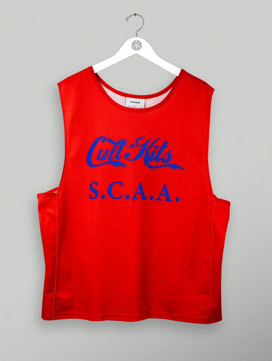 South China Legacy Vest - Red - Cult Kits - One Size - Buy Vintage Football Shirts, Authentic Retro Football Shirts For Sale, Classic Football Shirts & Soccer Jersey