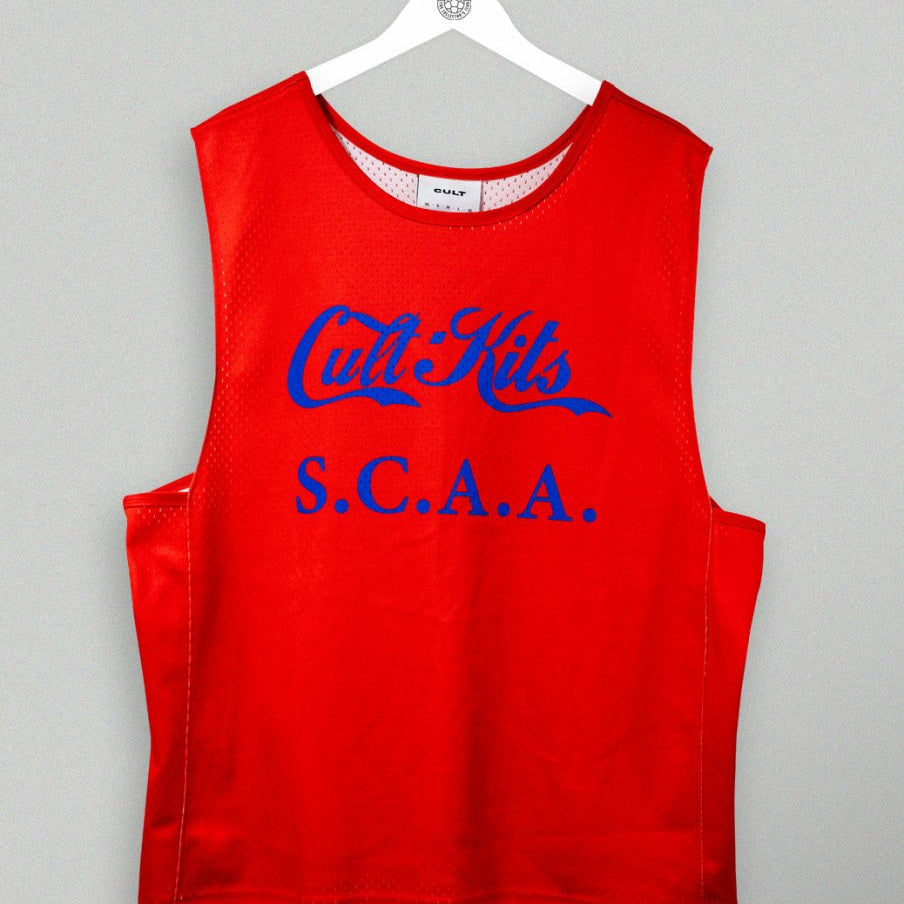 South China Legacy Vest - Red - Cult Kits - One Size - Buy Vintage Football Shirts, Authentic Retro Football Shirts For Sale, Classic Football Shirts & Soccer Jersey