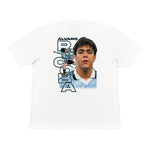 White Uruguay Recoba Bootleg Tee - Uruguay World Cup T-Shirt