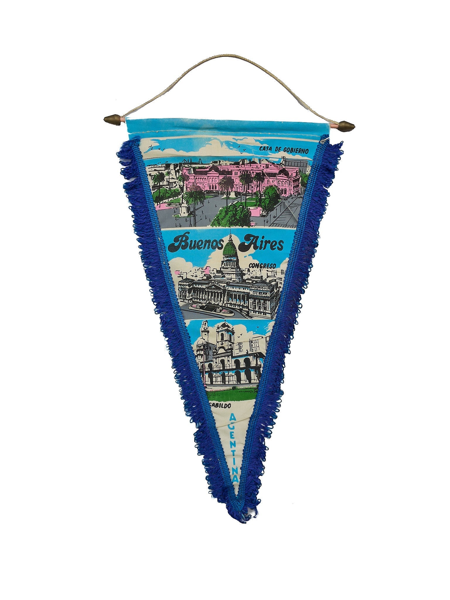 Buy Vintage Argentina Pennant ~ Free worldwide shipping ~ Authentic Vintage Football Shirts from Cult Kits