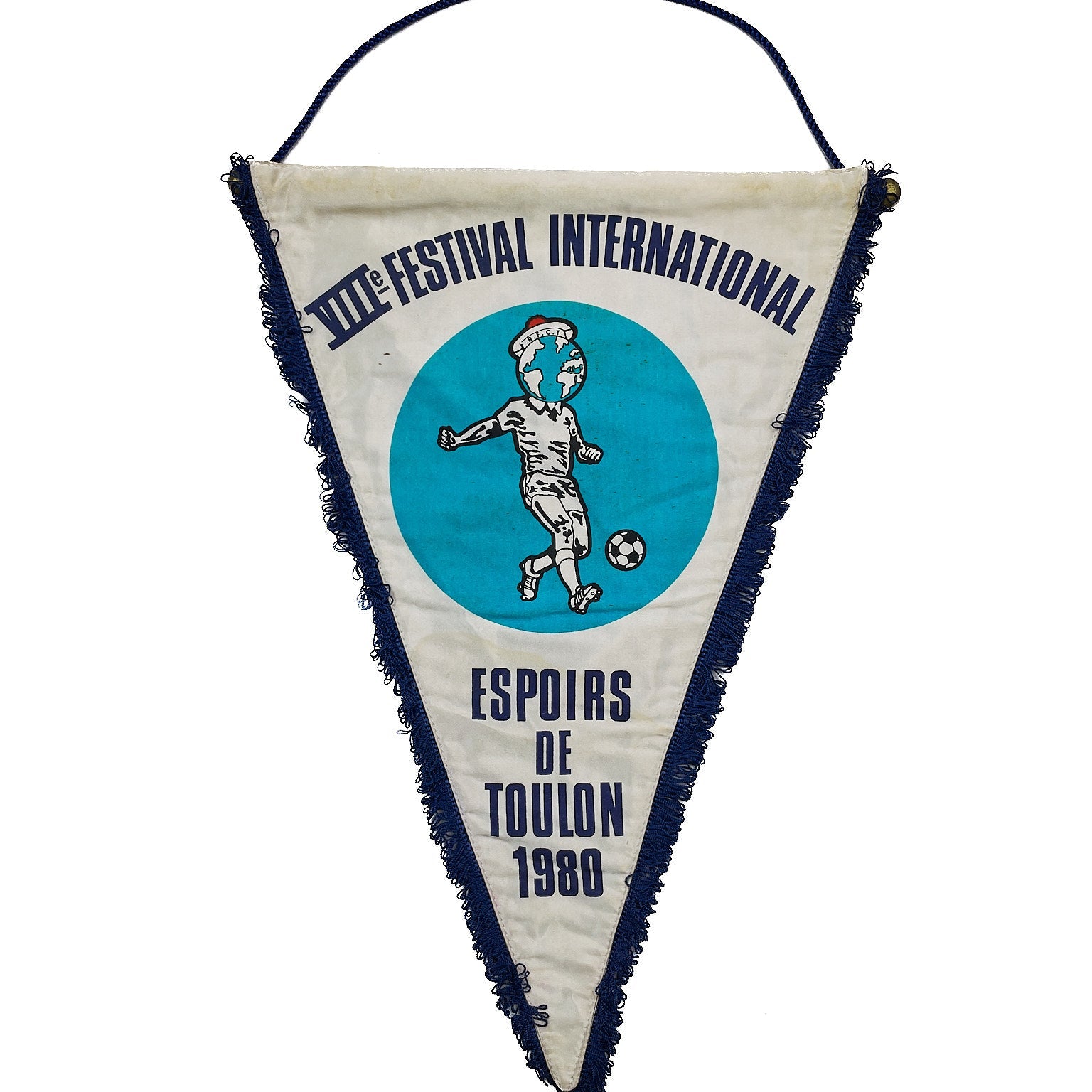 Buy Vintage Espoirs De Toulon Pennant ~ Free worldwide shipping ~ Authentic Vintage Football Shirts from Cult Kits