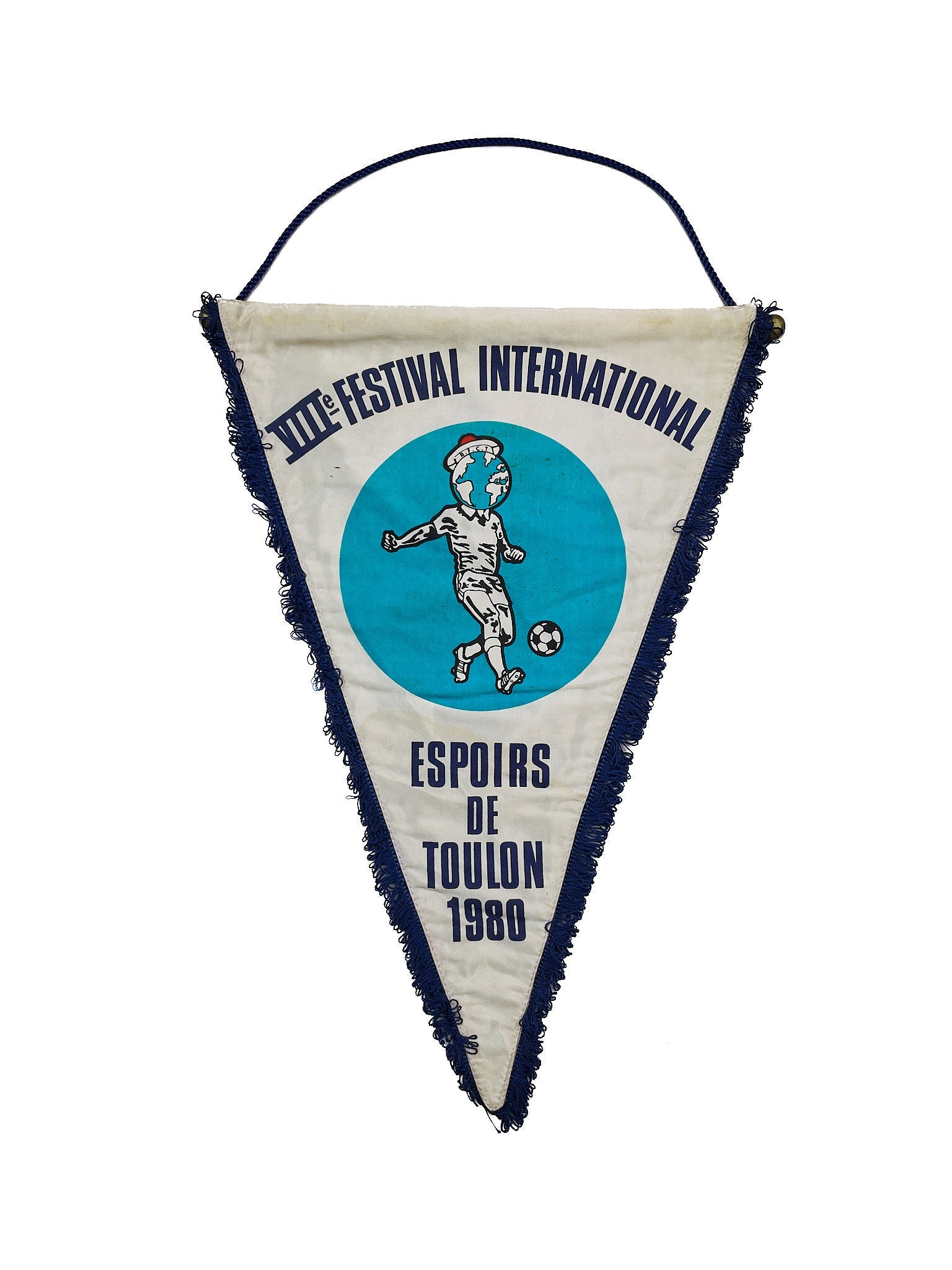 Buy Vintage Espoirs De Toulon Pennant ~ Free worldwide shipping ~ Authentic Vintage Football Shirts from Cult Kits
