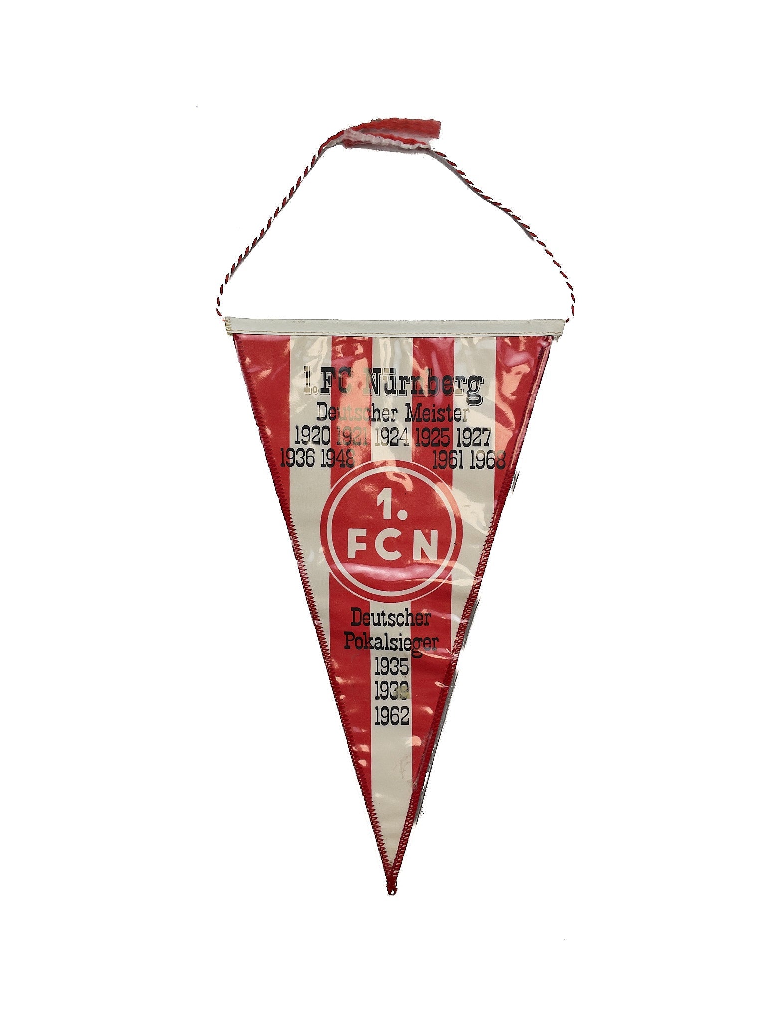 Buy Vintage FC Nurnberg Pennant ~ Free worldwide shipping ~ Authentic Vintage Football Shirts from Cult Kits