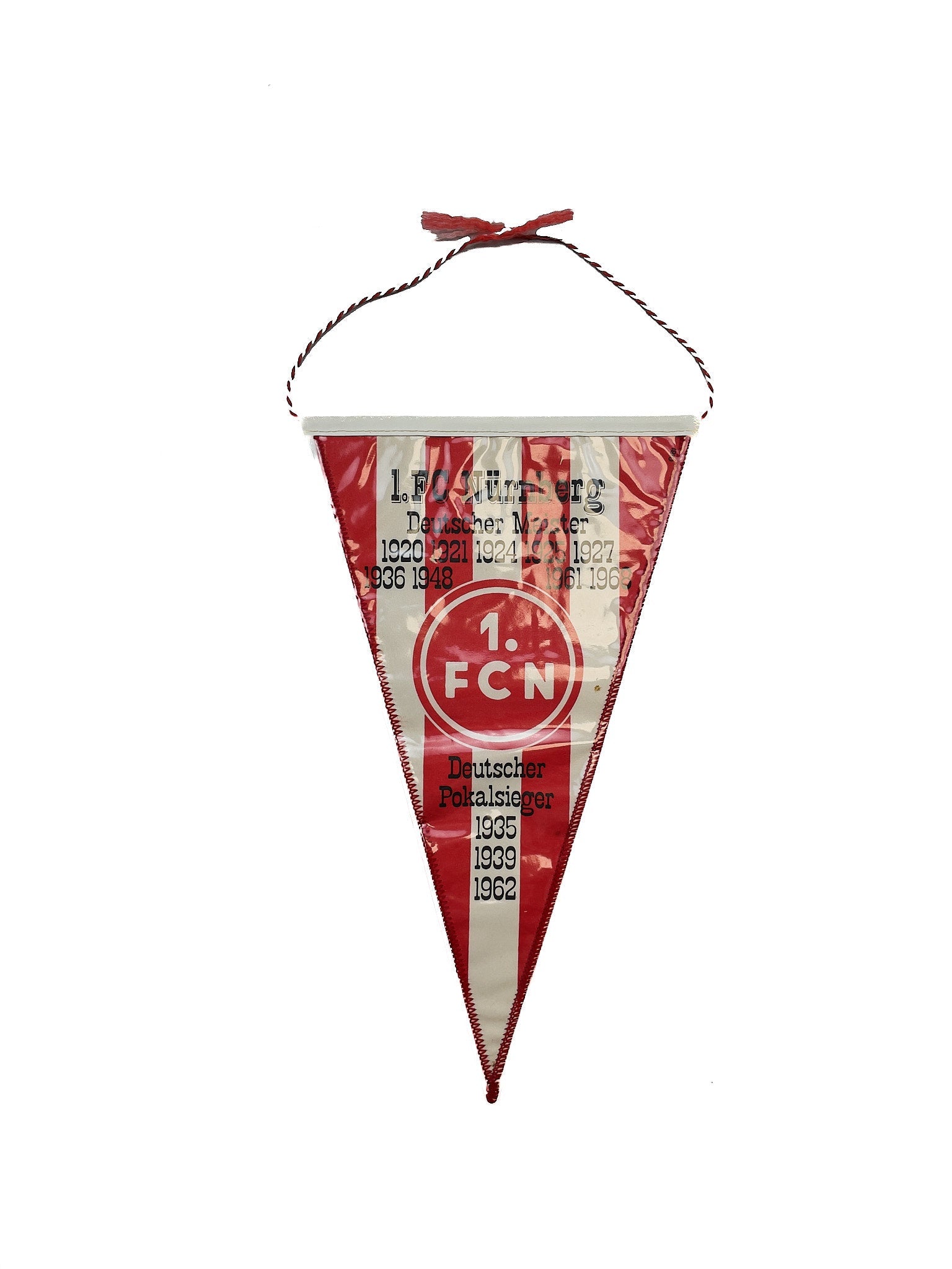 Buy Vintage FC Nurnberg Pennant ~ Free worldwide shipping ~ Authentic Vintage Football Shirts from Cult Kits