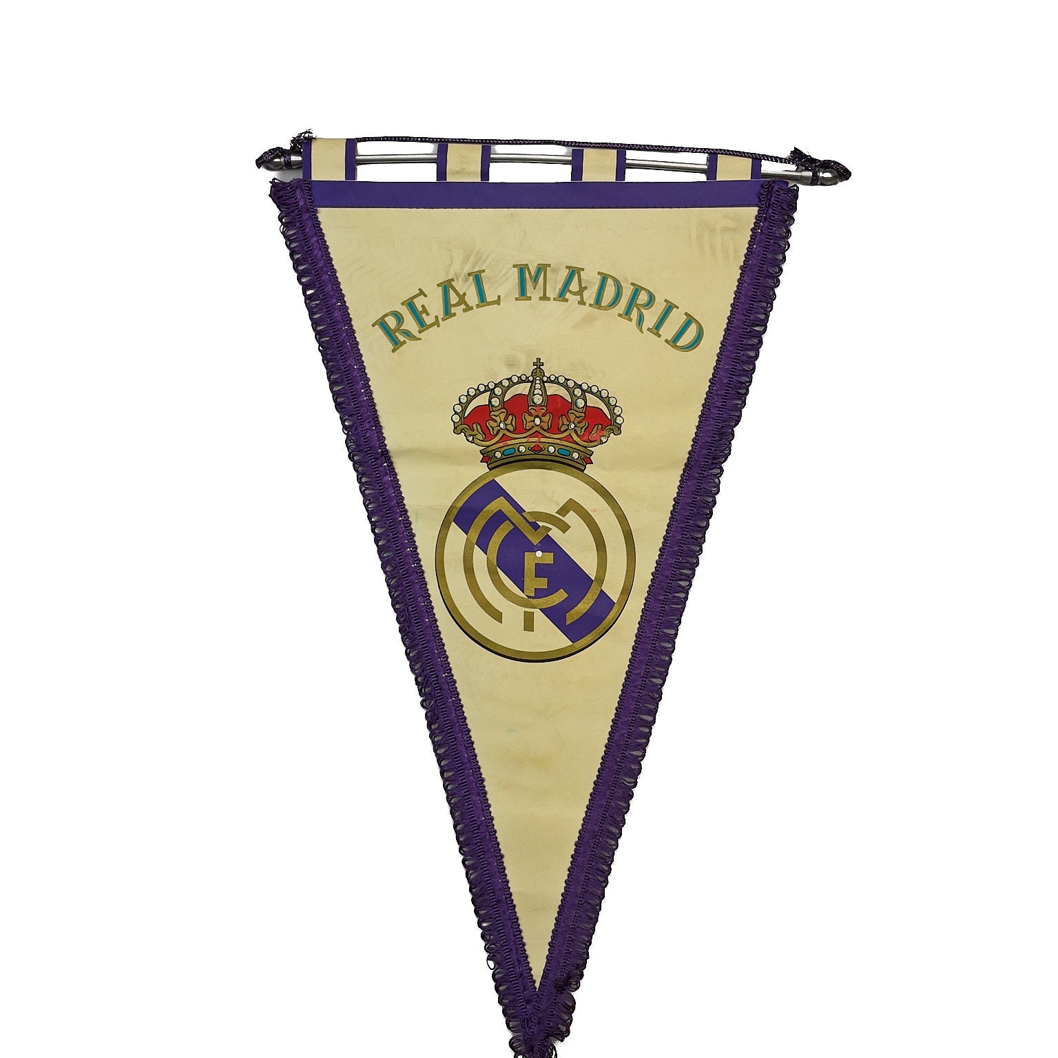 Buy Vintage Real Madrid Pennant ~ Free worldwide shipping ~ Authentic Vintage Football Shirts from Cult Kits