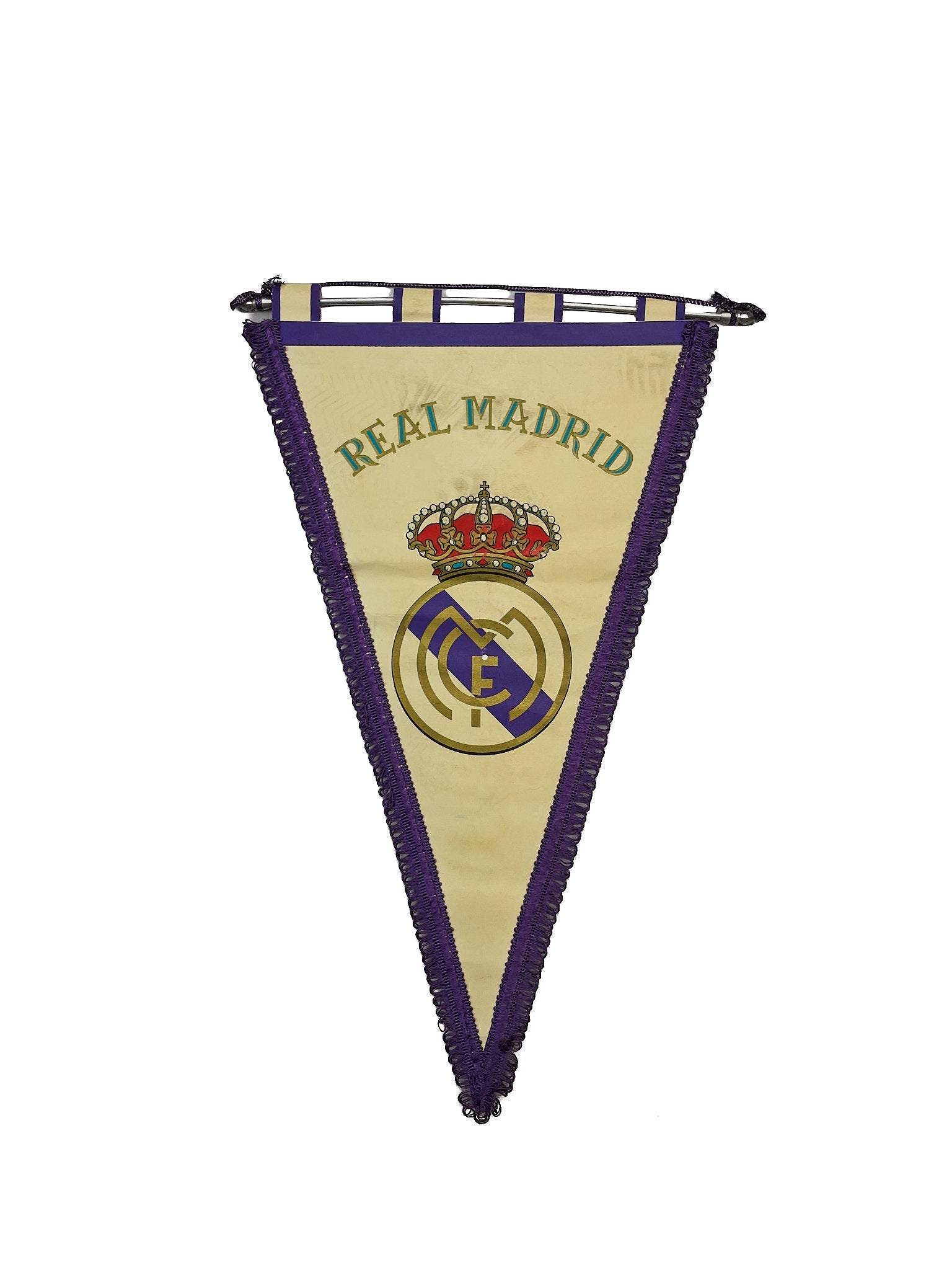 Buy Vintage Real Madrid Pennant ~ Free worldwide shipping ~ Authentic Vintage Football Shirts from Cult Kits