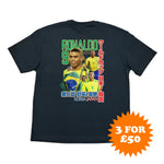 Buy World Cup R9 Brazil Bootleg Tee ~ Free worldwide shipping ~ Authentic Vintage Football Shirts from Cult Kits