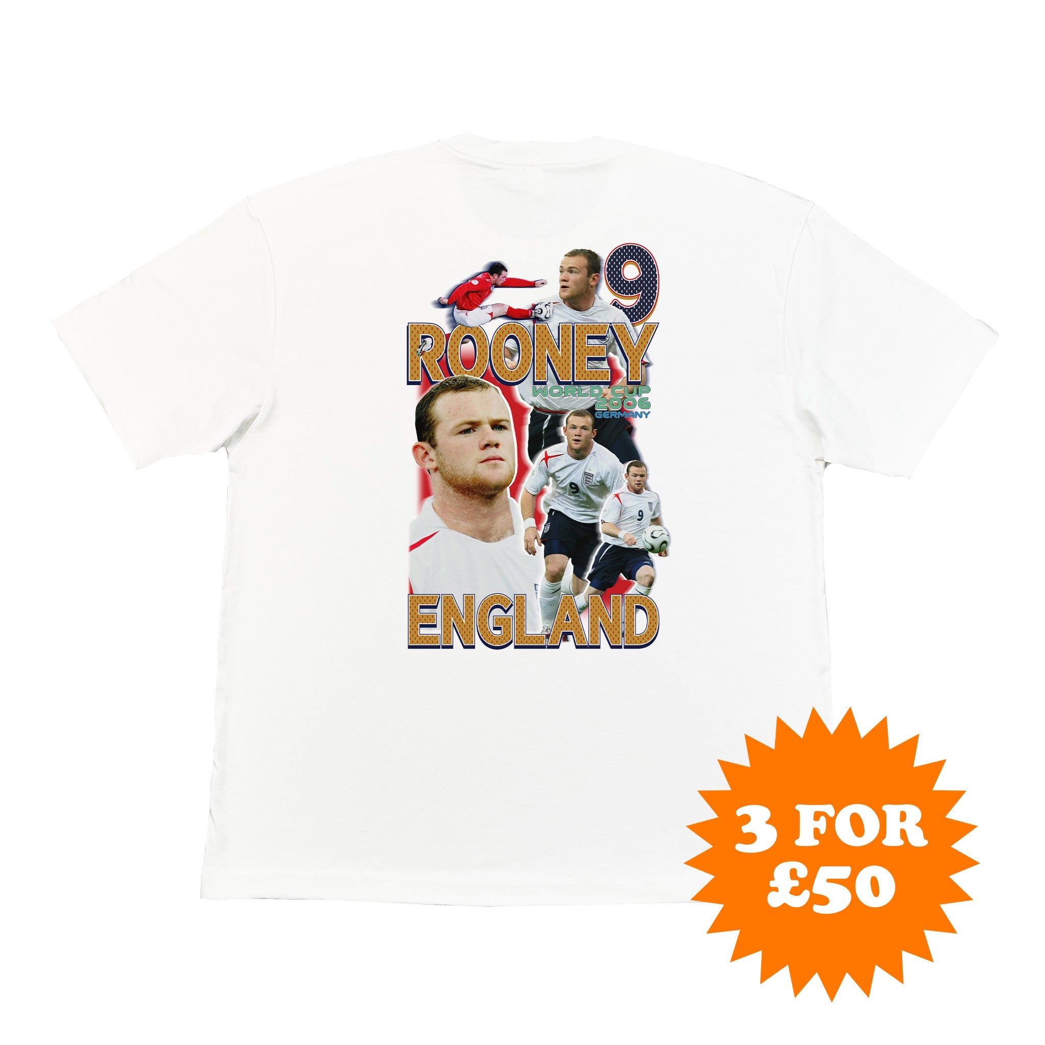 Get World Cup ready, order your England Rooney Bootleg Tee today! Shop authentic vintage football kits & retro soccer jerseys at Cult Kits