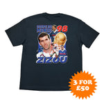 Buy the World Cup Zizou 98 Bootleg Tee - Zidane 1998 Graphic T-Shirt at Cult Kits
