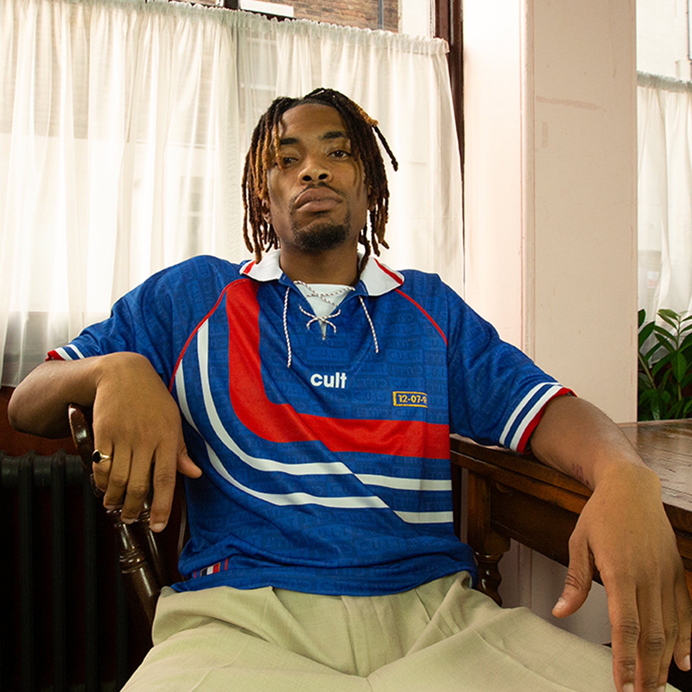 Shop 1998 LES BLEUS HOME SHIRT 'FRANCE' (MULTIPLE SIZES) DREAMERS, classic football shirts, vintage football shirts & retro soccer jerseys at Cult Kits