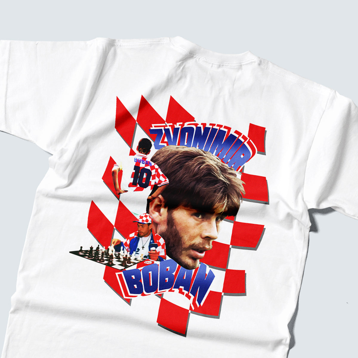 Shop CROATIA BOBAN BOOTLEG TEE, classic football shirts, vintage football shirts & retro soccer jerseys at Cult Kits