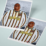 BIGGIE METRO STARS A3 PRINT