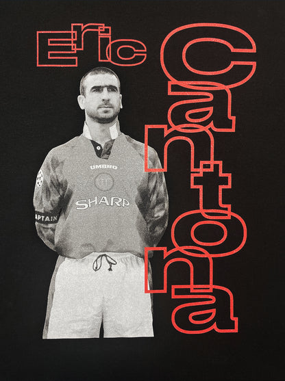 90s STYLE MANCHESTER UNITED CANTONA BOOTLEG TEE