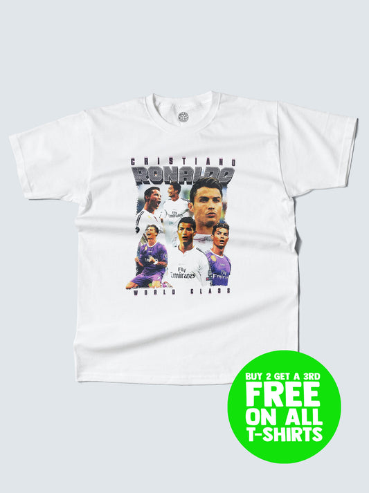 REAL MADRID CRISTIANO RONALDO BOOTLEG TEE