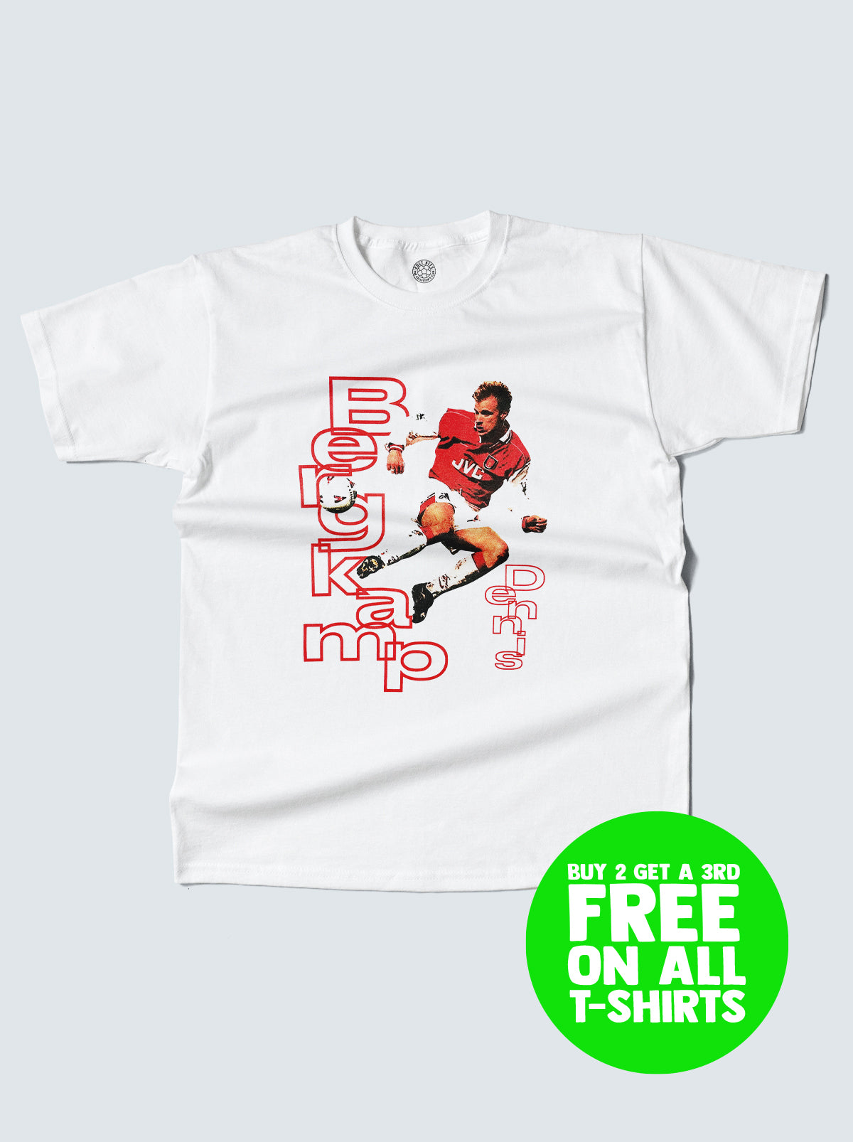 ARSENAL BERGKAMP BOOTLEG TEE