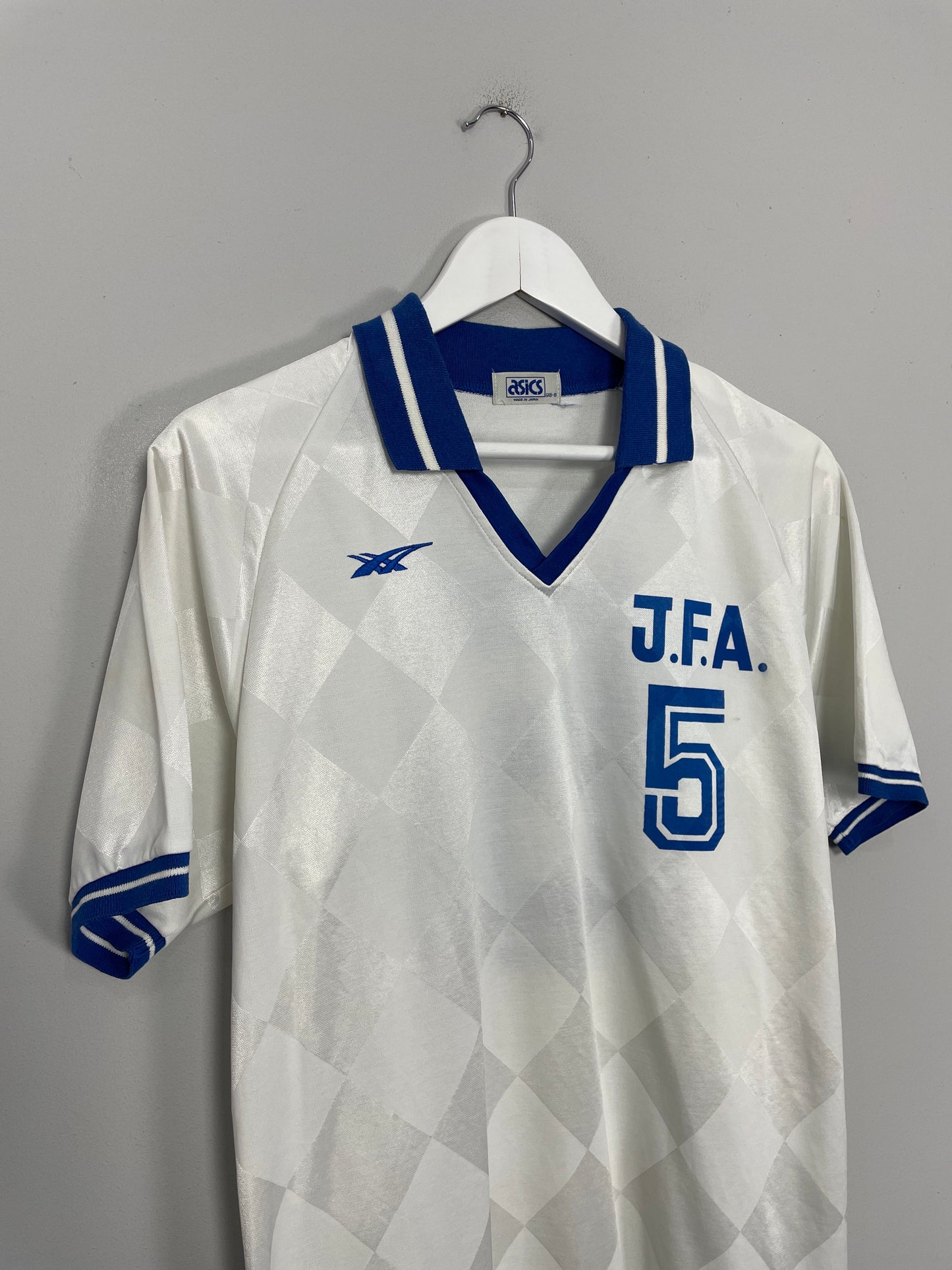 1987/88 JAPAN #5 *OLYMPIC QUALIFIER - PLAYER ISSUE* AWAY SHIRT (M) ASICS