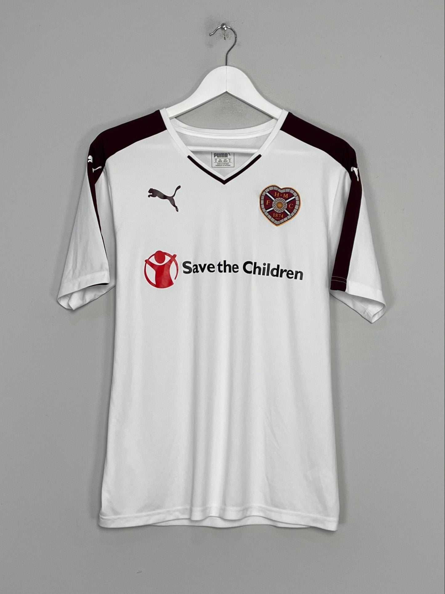 2015/16 HEARTS AWAY SHIRT (M) PUMA