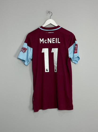 Image of the Mcneil Burnley shirt from the 2020/21 season