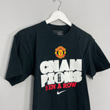 2009/10 MANCHESTER UNITED NIKE CHAMPIONS T-SHIRT (S)