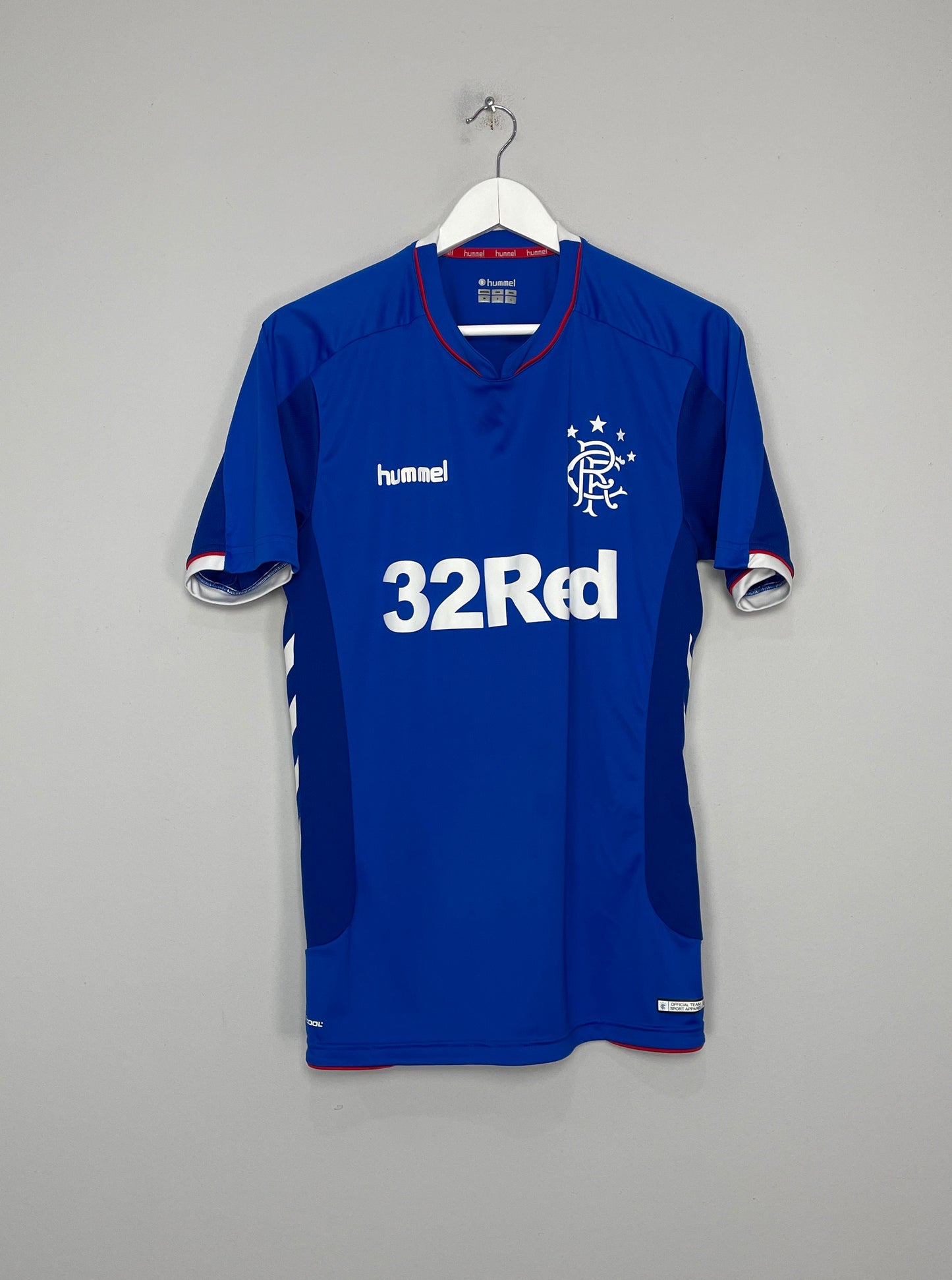 2018/19 RANGERS HOME SHIRT (M) HUMMEL
