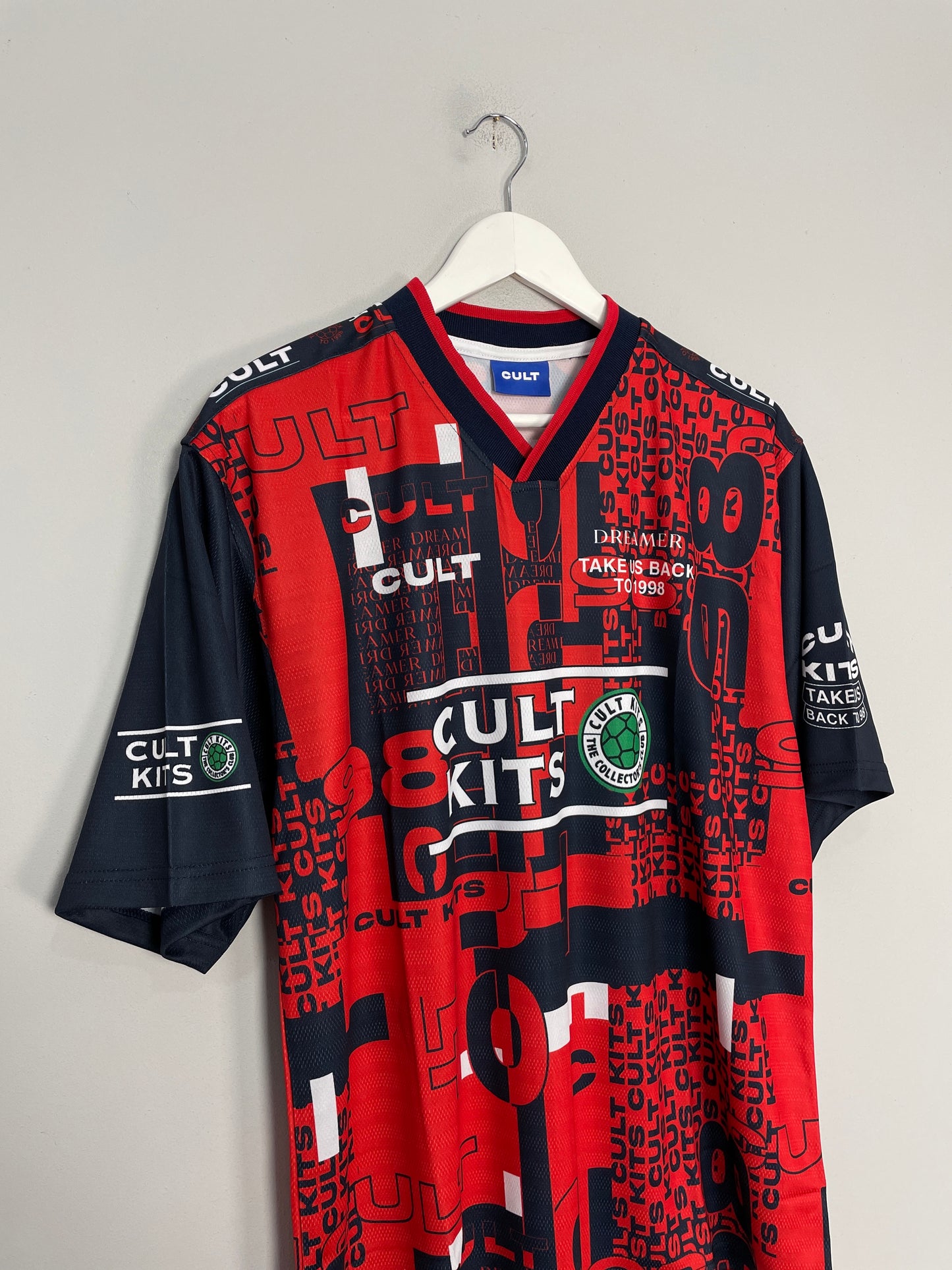 1998 DREAMERS TRAINING SHIRT 'ENGLAND' (MULTIPLE SIZES) CULT