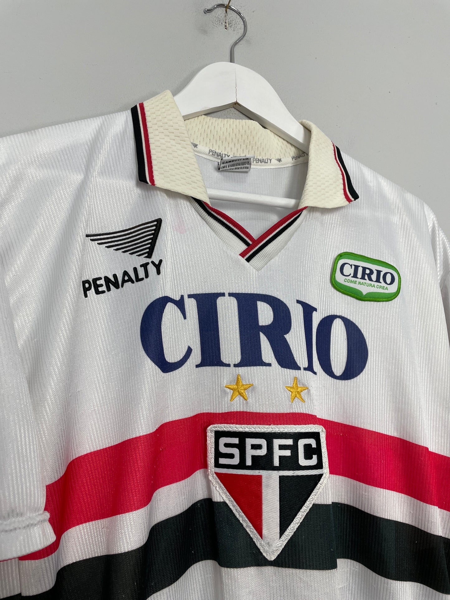 1999 SAO PAULO #6 HOME SHIRT (L) PENALTY