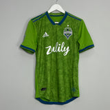 2019/20 SEATTLE SOUNDERS SMITH #17 *MATCH ISSUE + SIGNED* HOME SHIRT (S) ADIDAS
