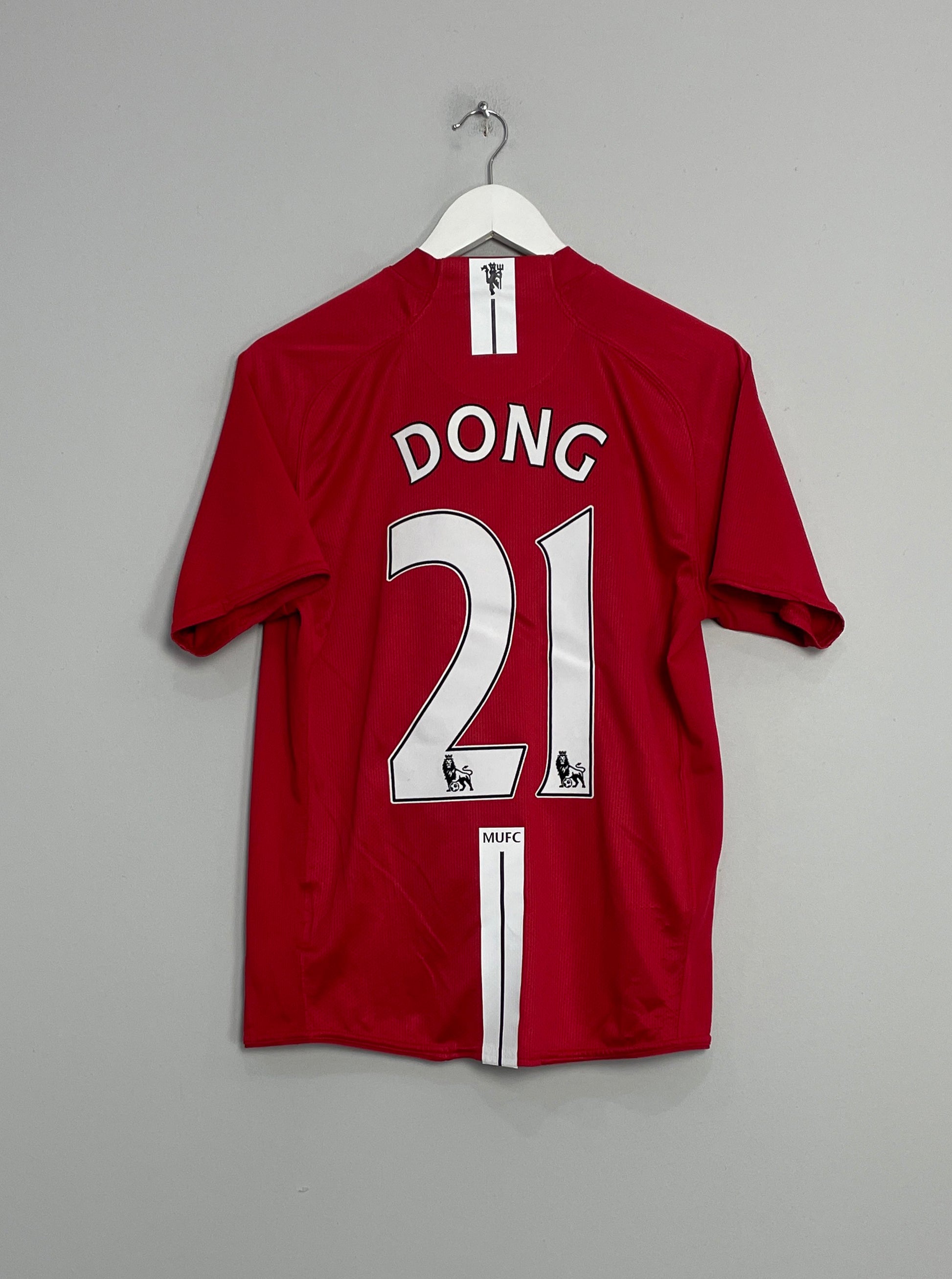 2007/08 Man Utd Football Training Shirt / Old Vintage Nike Soccer Jersey