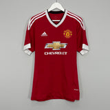 2015/16 MANCHESTER UNITED HOME SHIRT (L) ADIDAS