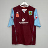 2013/14 BURNLEY INGS #10 *MATCH ISSUE + SIGNED* HOME SHIRT (M) PUMA