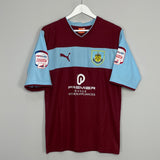 2012/13 BURNLEY INGS #14 *MATCH ISSUE + SIGNED* HOME SHIRT (M) PUMA