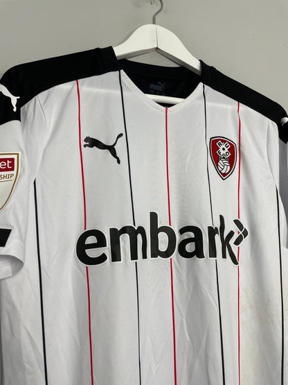 2020/21 ROTHERHAM MACDONALD #20 *MATCH WORN + SIGNED+ AWAY SHIRT (M) PUMA