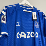 2020/21 EVERTON JAMES #21 *BNWT* HOME SHIRT (XL) HUMMEL