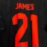2019/20 MANCHESTER UNITED JAMES #21 *PLAYER ISSUE AUTHENTIC* THIRD SHIRT (XL) ADIDAS
