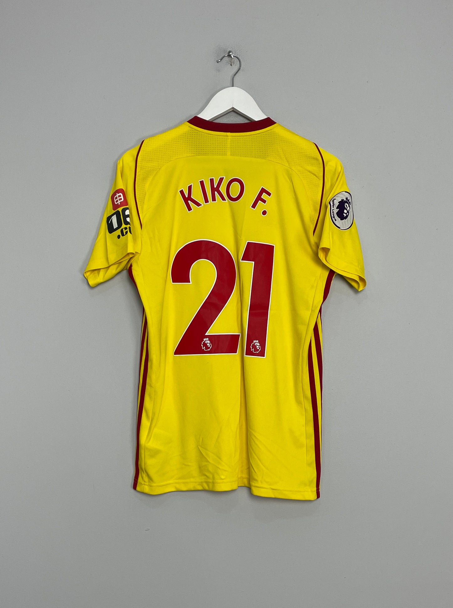 Image of the Watford Kiko shirt from the 2017/18 season