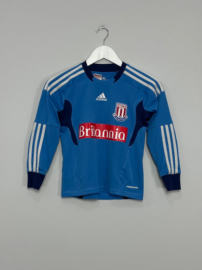 2010/11 STOKE CITY GK SHIRT (XS.KIDS) ADIDAS