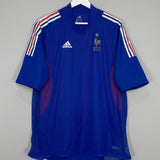 Shop 2002/04 FRANCE *PLAYER ISSUE* HOME SHIRT (M) ADIDAS, classic football shirts, vintage football shirts & retro soccer jerseys at Cult Kits
