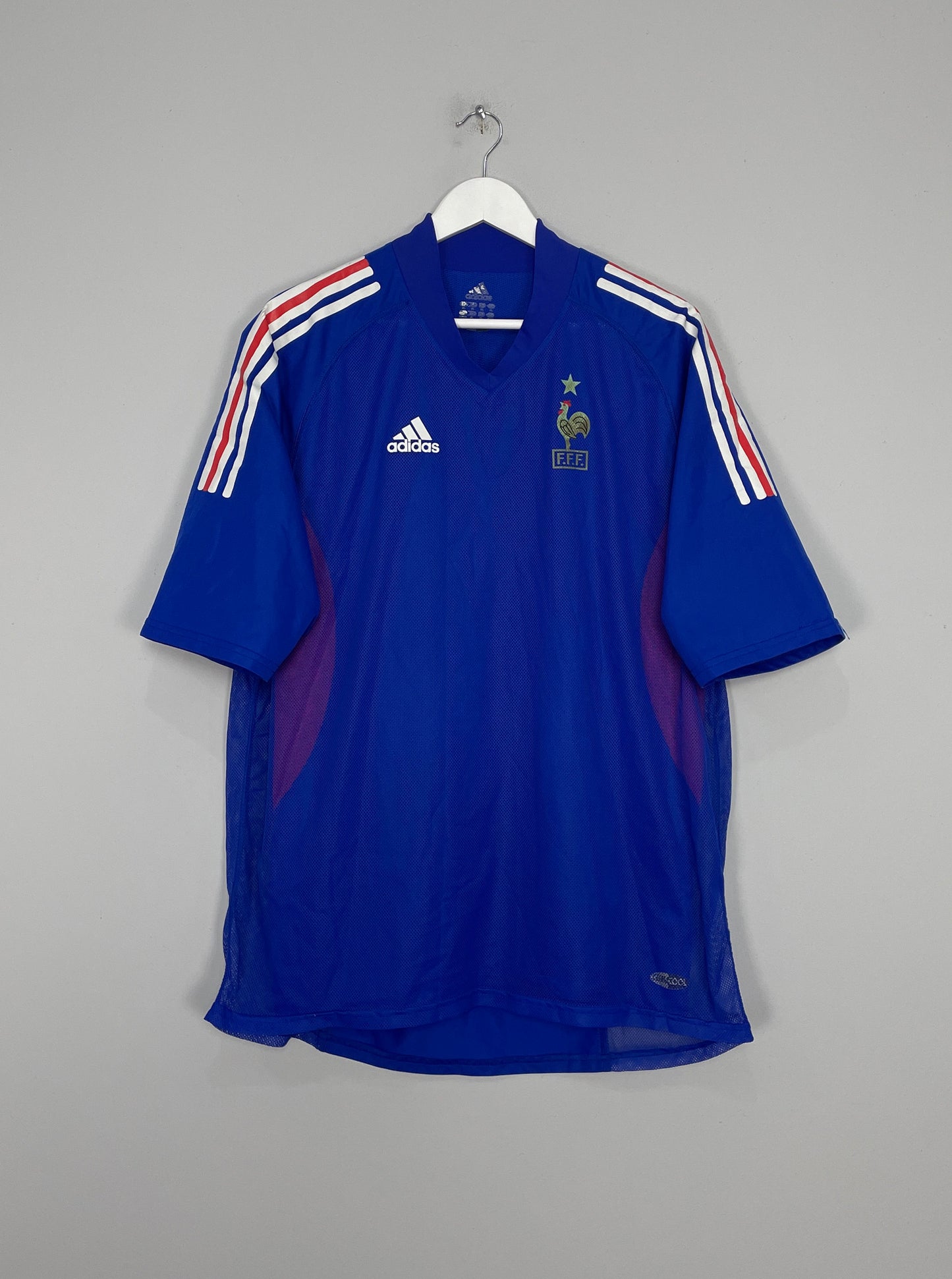 2002/04 FRANCE *PLAYER ISSUE* HOME SHIRT (M) ADIDAS