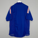 Shop 2002/04 FRANCE *PLAYER ISSUE* HOME SHIRT (M) ADIDAS, classic football shirts, vintage football shirts & retro soccer jerseys at Cult Kits